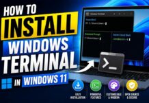How to Install Windows Terminal in Windows 11 (5 Easy Methods) install-windows-terminal-windows-11